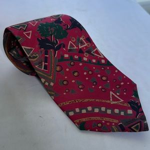 Ted Lapidus Vintage 100% Silk Tie (WWW)